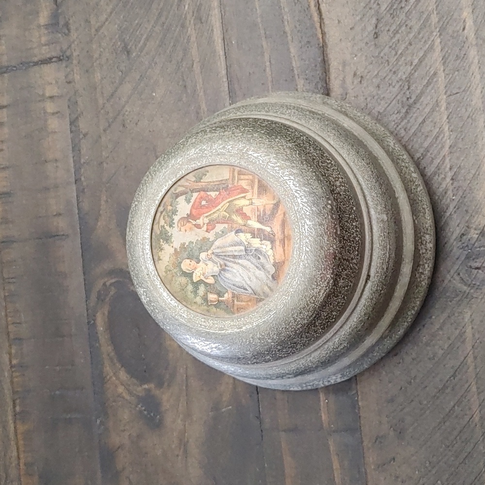 Antique Powder/Music Box